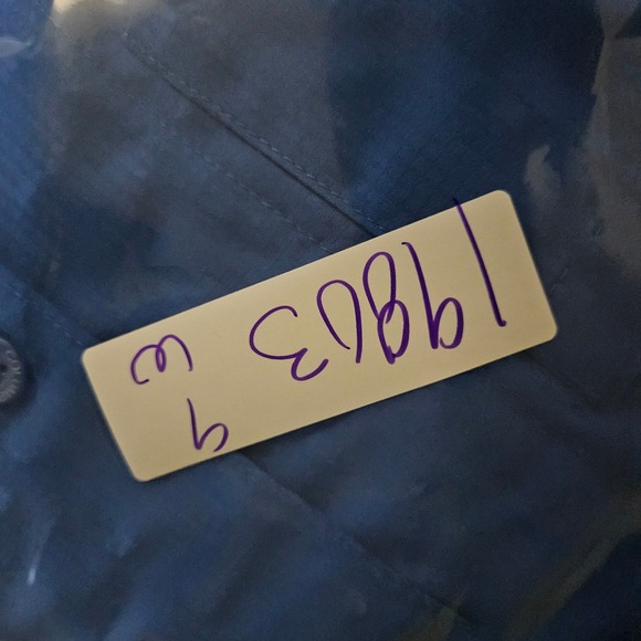 Columbia Shirt Mens XXL Long Sleeve Vented Fishing Outdoors Omni Shade Blue - Picture 9 of 11